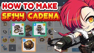 ็How to Make SF144 Cadena  MapleStory M [upl. by Sedinoel]