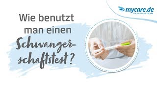 Wie benutzt man einen Schwangerschaftstest [upl. by Siuraj87]