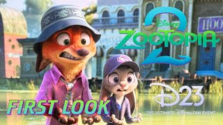 Zootopia 2 First Look • D23 2024 [upl. by Drallim]