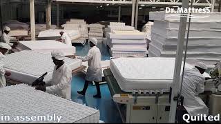 Pocket Spring Mattress Production [upl. by Kluge]