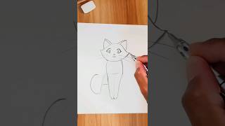 Como desenhar o CAT desenhogato art shorts [upl. by Udelle]