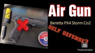 Beretta px4 storm Air pistolCo2 Pellet Gun for self defense Explaining my storyGun [upl. by Erdnaet]