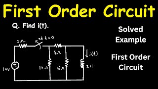 Find it in RL circuit  First Order Circuit [upl. by Inilahs320]