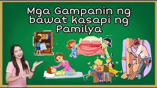 Mga Gampanin ng Pamilya  Tungkulin ng bawat kasapi ng Pamilya SPEDGRADE 1KinderTransition [upl. by Tena]