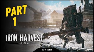 Iron Harvest  PC  GAMEPLAY WALKTHROUGH  LONGPLAY  NO COMMENTARY  PART 1 [upl. by Adyeren433]