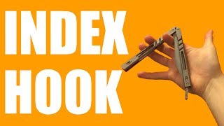 Balisong Tricks  Index Hook  Intermediate 151 [upl. by Lechner]