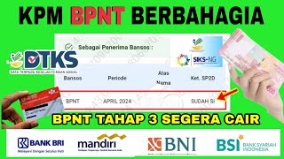 Status BPNT Alokasi Bulan April Via KKS di SIKSNG Sudah SI Bakal Cair Dalam Waktu Dekat ini [upl. by Anuahsar209]