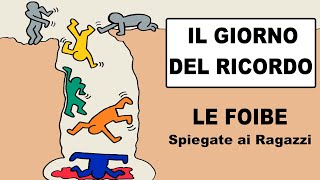 🖤🌹 IL GIORNO DEL RICORDO  Le FOIBE spiegate ai ragazzi Storia Arte e Immagine  Keith Haring [upl. by Kung]