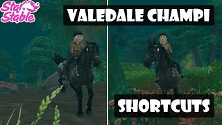 Valedale Champi Shortcuts  Beste Strecke  Star Stable Online SSO [upl. by Slavin971]