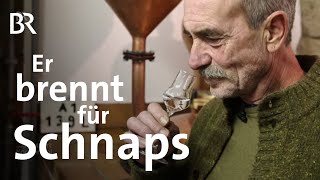 Schnaps und Obstbrand Peter Piesch brennt für wilde Sorten  Zwischen Spessart und Karwendel  BR [upl. by Hadihsar857]