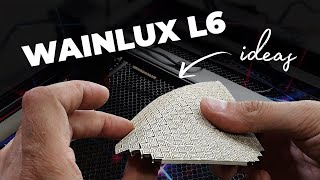 Excellent laser  engraving machine for beginners WAINLUX L6 [upl. by Aiyekal698]