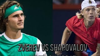 ALEXANDER ZVEREV vs DENIS SHAPOVALOV  Top Spin 4  US Open  ONLINE match  Best tennis game ever [upl. by Corydon8]