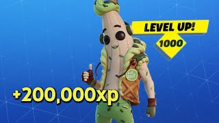 My first insane Fortnite XP Glitch to level up fast in OG Fortnite [upl. by Goodkin]