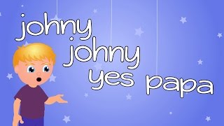 Johny Johny Yes Papa Eating Sugar No Papa  ToonToon Tv Nursery Songs Rhymes for Children [upl. by Shepherd947]