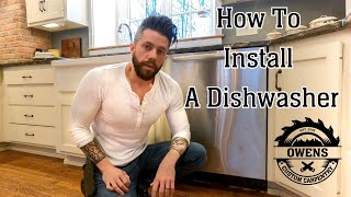 How To Replace A Dishwasher [upl. by Eenahc]