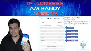 IPAdresse ändern Android Handy Easy [upl. by Airitak]