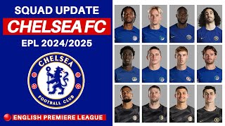 SUMMER TRANSFER CHELSEA FC OFFICIAL SQUAD 20242025  EPL 20242025 [upl. by Gerbold79]