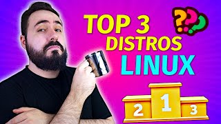 Meu TOP 3 Distros Linux de todos os tempos🥇🥈🥉 [upl. by Torbart]