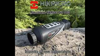 Test monoculaire thermique HikMicro Owl OQ35 [upl. by Alarick]