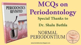 MCQs on Gingiva cementum PDL alveolar bone  Periodontics Revisited  Part 1 [upl. by Haidebej]