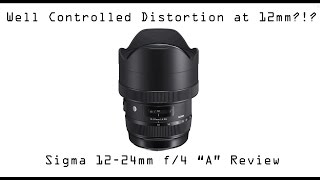 Sigma 1224mm f4 quotAquot Review by Darren Miles [upl. by Eneleh]