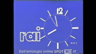 Segnale orario Rai 1982 [upl. by Edniya]