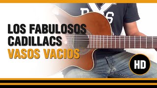 Como tocar Vasos Vacios de Los Fabulosos Cadillacs en Guitarra CLASE TUTORIAL [upl. by Siravrat258]