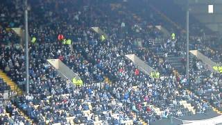 Wheelbarrow song and County chant in the Kop [upl. by Alyda]