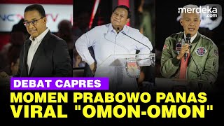 FULL Viral Prabowo Ngegas Bilang OmonOmon Jawab Serangan Anies amp Ganjar [upl. by Saturday]