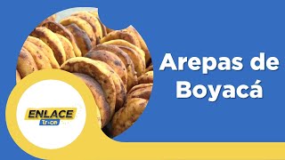 Cómo se hacen las arepas boyacenses en Ventaquemada  Noticias Enlace Trece [upl. by Aiuoqes]