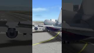 landing British Airways boeing 7478F airport in rfs shorts aviation viralvideo gameplay [upl. by Sokim]