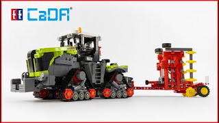 CaDA CLAAS XERION 5000 TRAC TS  C65012W Speed Build for Collectors  Brick Builder [upl. by Macur]