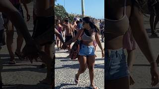 Ipanema beach Brazil 🌴 shortvideo brazil travel [upl. by Darell]