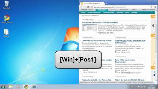 Nutzen Sie die neuen Desktopfunktionen von Windows 7  TUTORIAL [upl. by Jesselyn]