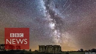 Perseid meteor shower photos in 60 seconds  BBC News [upl. by Roxi]