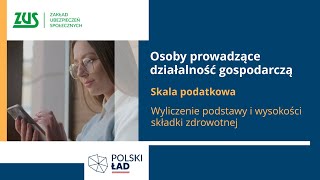 Skala podatkowa a składka zdrowotna  przykład Polski Ład [upl. by Aryhs]