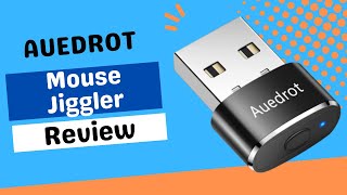 AUEDROT Mouse Jiggler Undetectable Metal USB Mouse Mover with Switch Button Review [upl. by Elyk]