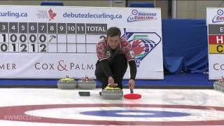 CURLING WMDCC 2013 Group A ESP vs RUS  HIGHLIGHTS [upl. by Narhem]