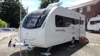 Sterling Eccles Moonstone SE 2013 4 Berth Caravan [upl. by Oiludbo907]