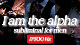 POWERFUL alpha male affirmations  dark masculine energy subliminal [upl. by Ecidnacal764]