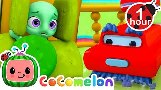 Scared Of Mr Vacuum 🫢 CoComelon JJs Animal Time  Nursery Rhymes amp Kids Songs  After School Club [upl. by Davida]