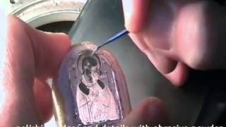 TENZO Intaglio carving by Vladimir Popovich [upl. by Hanimay]