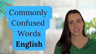 13 Commonly Confused Words  English Vocabulary Lesson [upl. by Elinad]