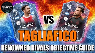 How To Complete FUT Versus TAGLIAFICO Objective Renowned Rivals Easily Using This Squad FIFA 22 [upl. by Toshiko]