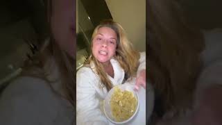 I love buttered noodles with my whole being super best food pasta relatable tiktok love life [upl. by Ecylla]