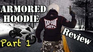 Part 1 Speed amp Strength Armored Hoodie Review  Motorcycle Protection amp Comfort [upl. by Ayekan]