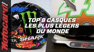 TOP 8 Casques Moto les plus LÉGERS du Monde  🧐 😍 [upl. by Arjun]