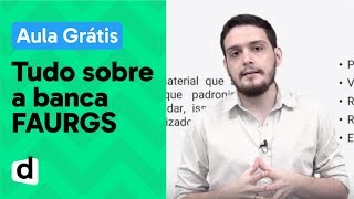 AO VIVO  SAIBA TUDO SOBRE A BANCA FAURGS E ENTENDA O ESTILO DAS PROVAS  DESCOMPLICA CONCURSOS [upl. by Steffi]