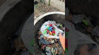 Menemukan Ribuan Korek Salju Di Tempat Sampah koreksalju mainan mainanviral menemukan tulisnama [upl. by Hulburt]