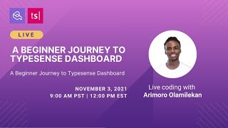 Get started with Typesense Dashboard with Arimoro Part 1 [upl. by Enotna]